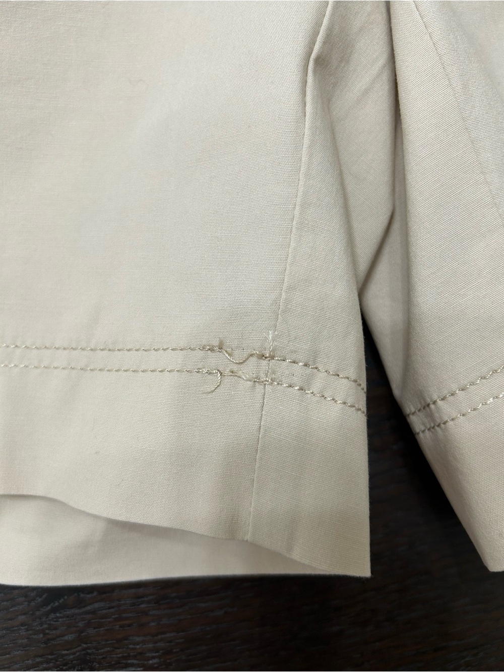 WHITE HOUSE BLACK MARKET CARGO SHORTS SIZE 0 - Picture 4 of 6